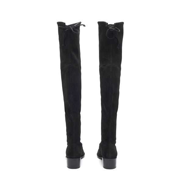 Stuart Weitzman Black Suede Midland Boots size36.5
