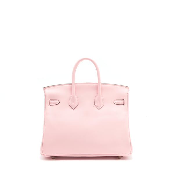 Hermes Birkin 25 Jonathan 3Q Rose Sakura SHW Stamp Z