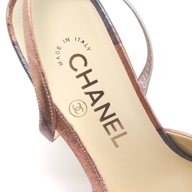 Chanel Sling Back Size 37.5