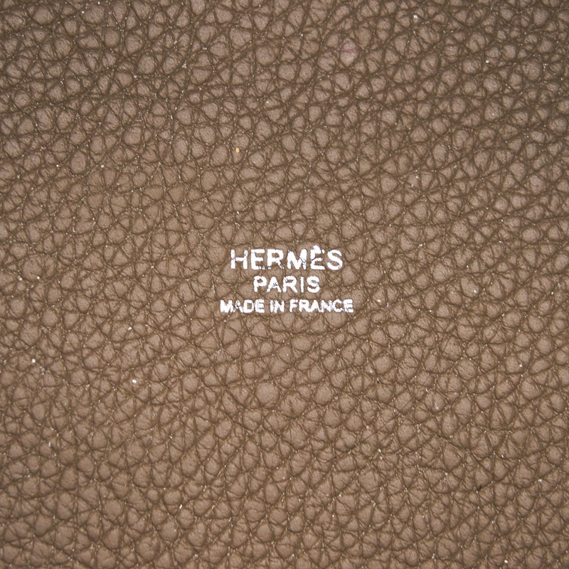 Hermes Picotin 22 Etoupe SHW Stamp Y