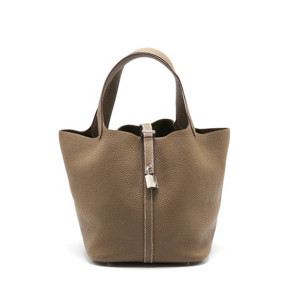 Hermes Picotin 22 Etoupe SHW Stamp Y