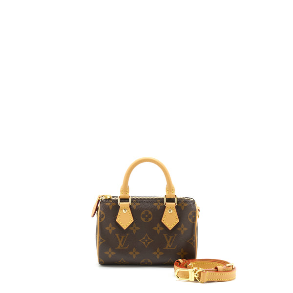Louis Vuitton Nano Speedy Monogram Canvas New Version