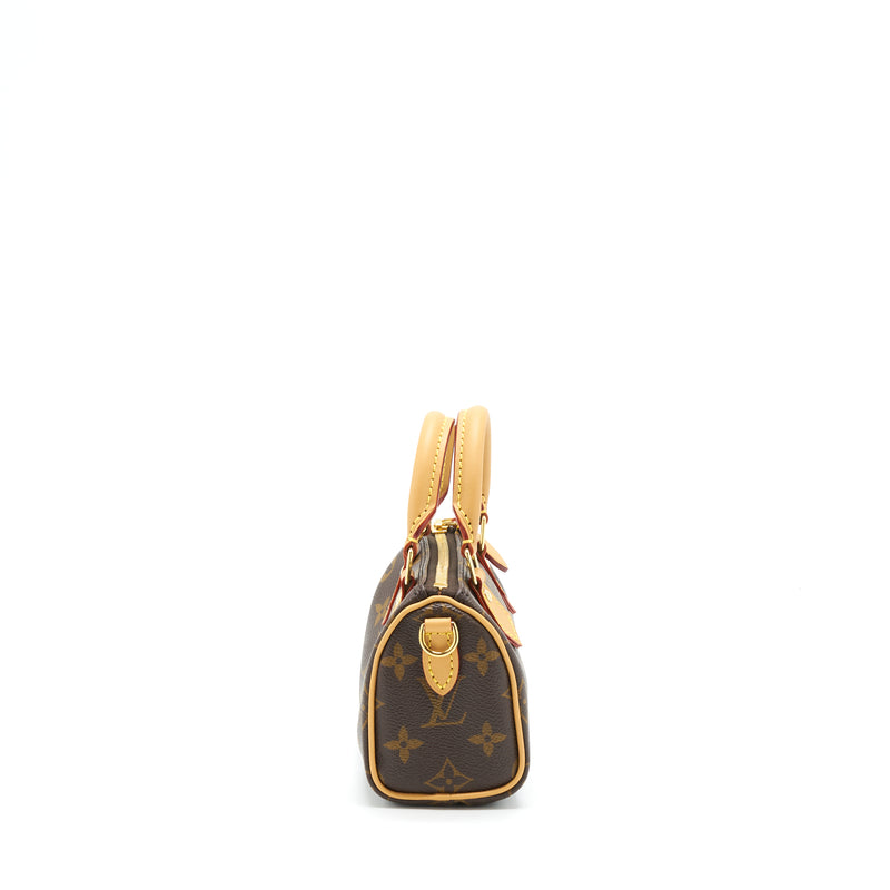 Louis Vuitton Nano Speedy Monogram Canvas New Version