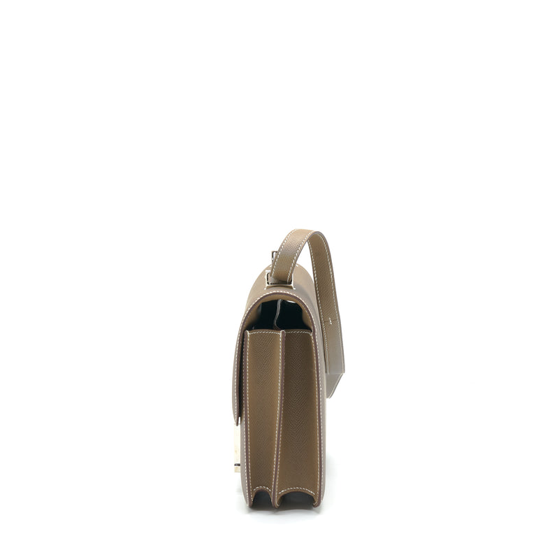 Hermes Constance 24 Epsom Etoupe SHW Stamp D