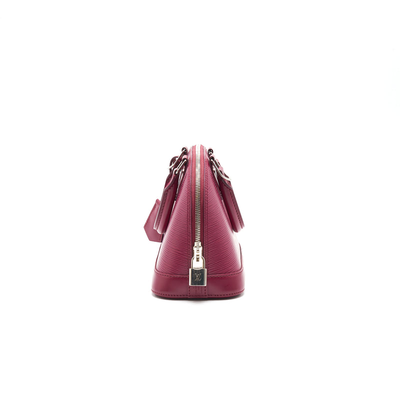 Louis Vuitton EPI Alma Bb Black Hot Pink