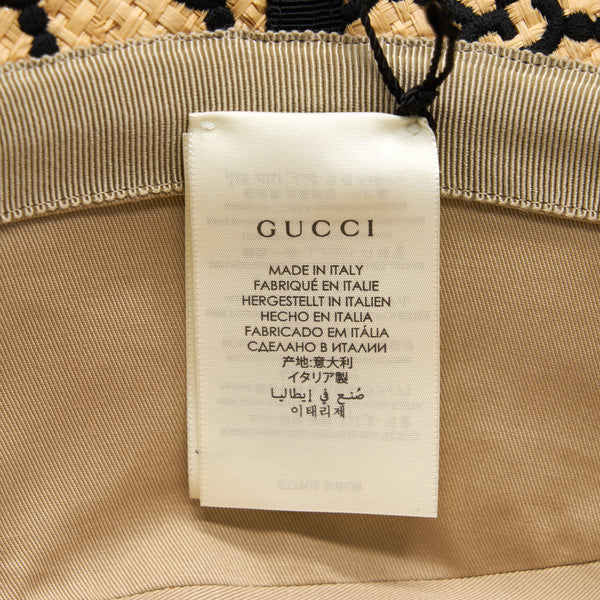 Gucci GG Fedora Hat size L 58cm