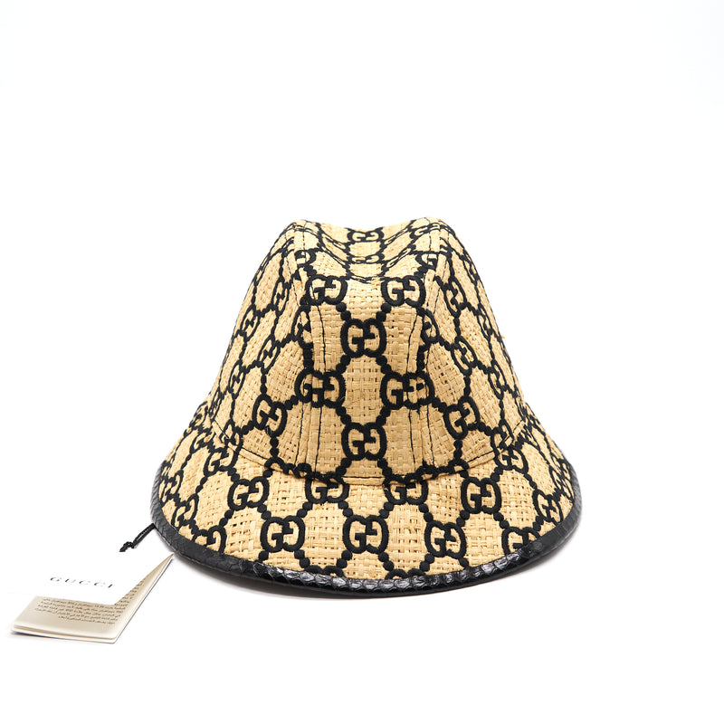 Gucci GG Fedora Hat size L 58cm