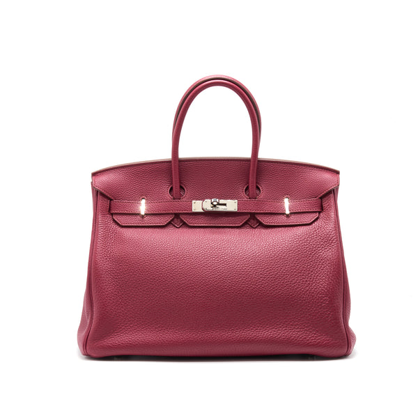 HERMÈS BIRKIN 35 Rubis SHW
