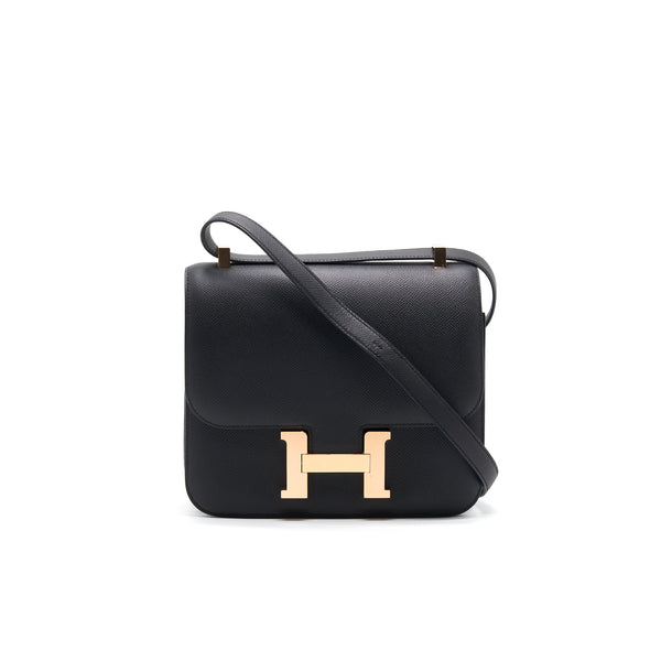 Hermes Constance 24 Black RGHW
