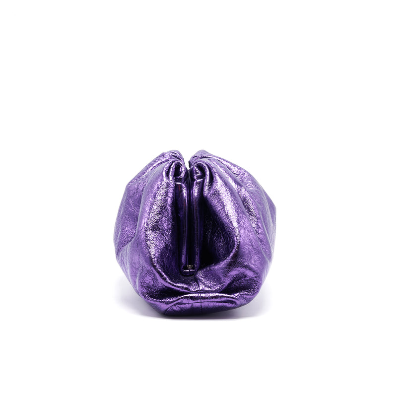 Bottega Veneta Glitter Purple Pouch