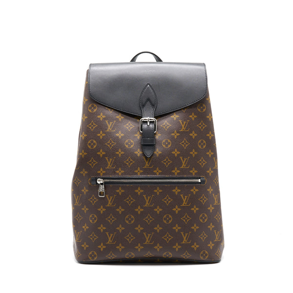 LOUIS VUITTON Backpack Palk Monogram Macassar