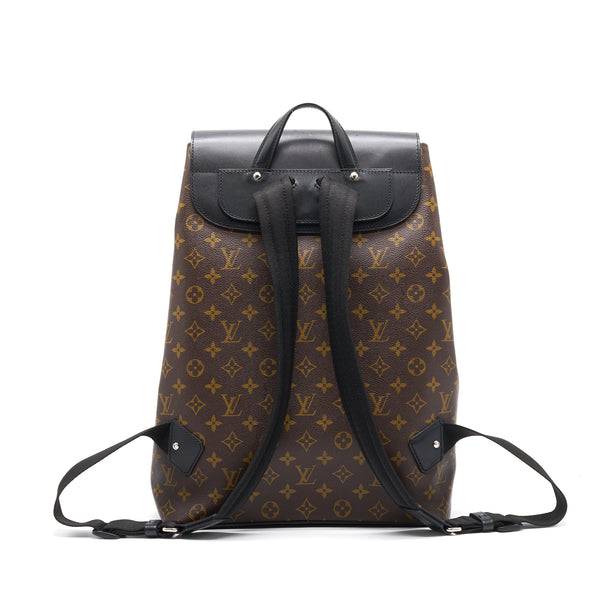 LOUIS VUITTON Backpack Palk Monogram Macassar