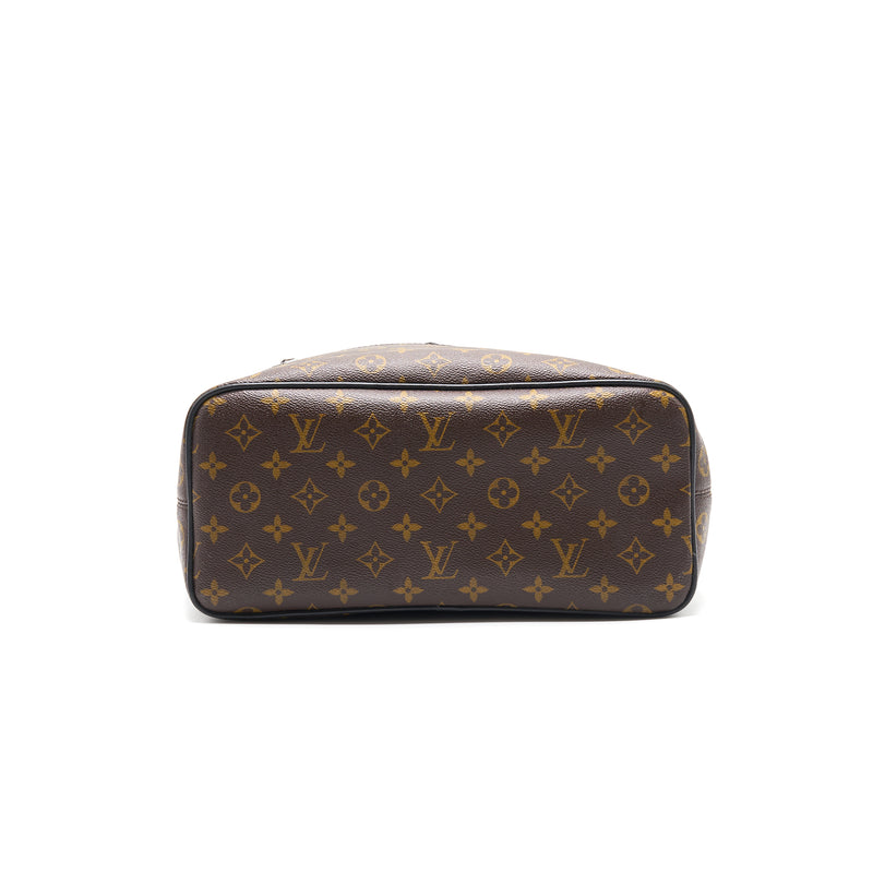 LOUIS VUITTON Backpack Palk Monogram Macassar