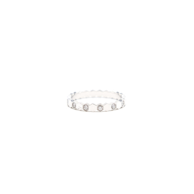 Chaumet Ring size 49 Bee my Love 2.5mm 18k White