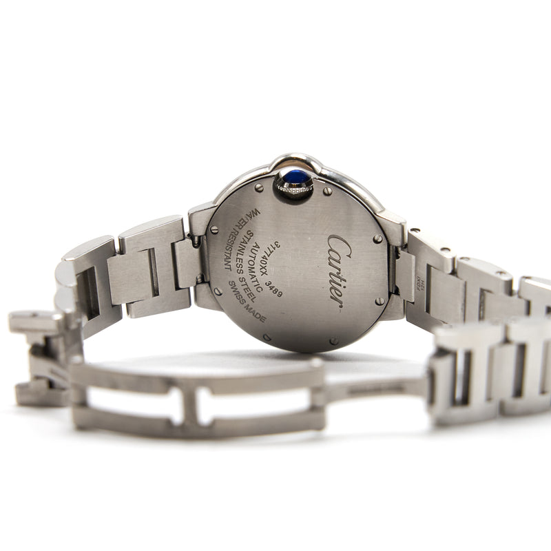 Cartier Ballon Bleu De Cartier Watch steel 33mm Automatic movement