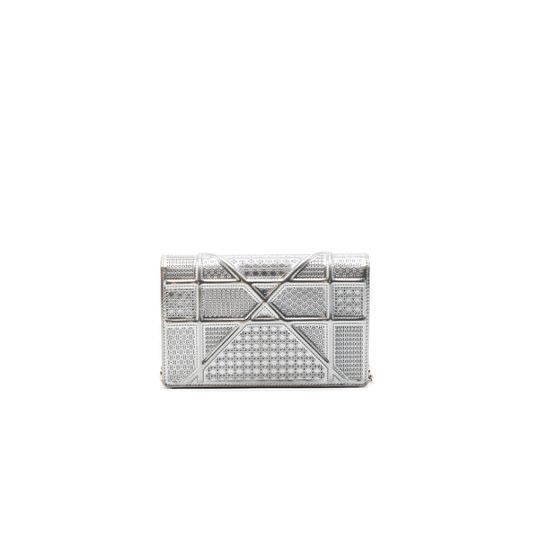 Dior Diorama Wallet On Chain Silver