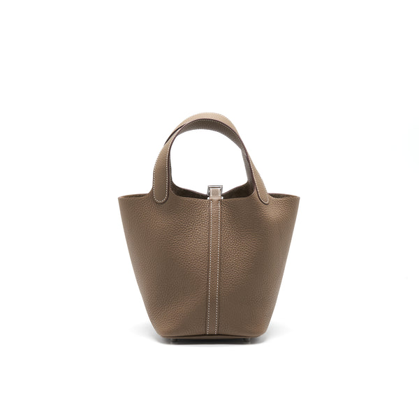 Hermes Picotin 18 Etoupe SHW Stamp Y