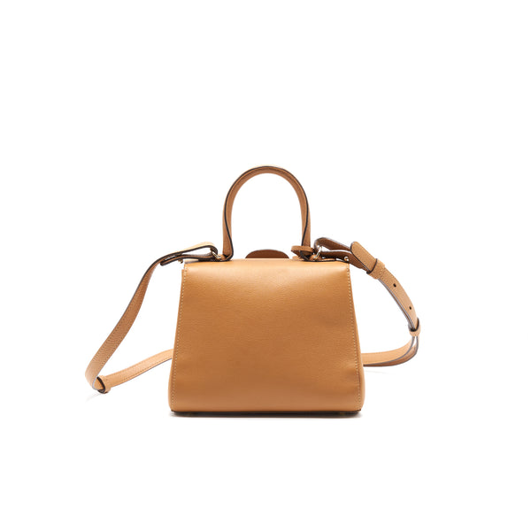 Delvaux Mini Brilliant Bag Gold with LGHW