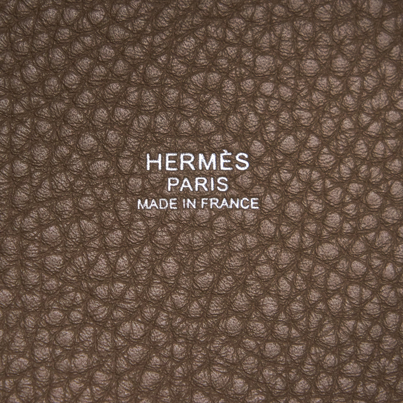 Hermes Picotin 18 Etoupe SHW Stamp Y