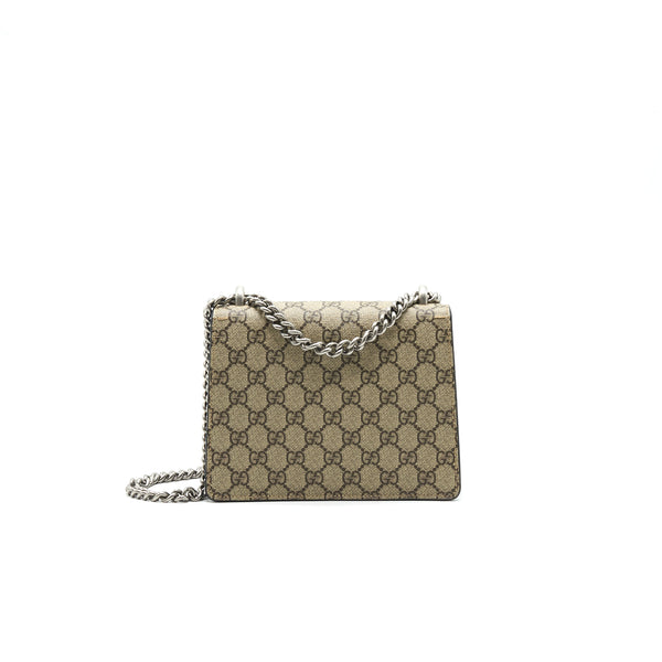 GUCCI DIONYSUS GG SUPREME MINI BAG BLACK