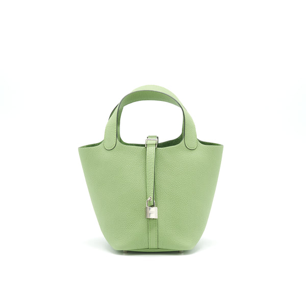 Hermes picotin18 Vert Criquet SHW Stamp Y