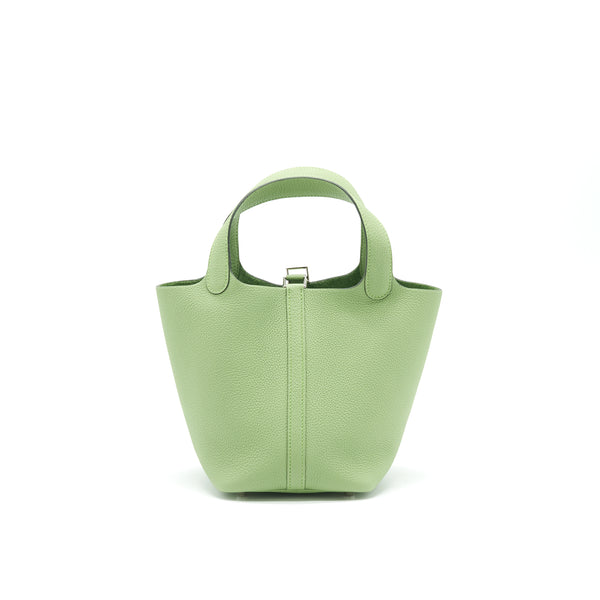 Hermes picotin18 Vert Criquet SHW Stamp Y