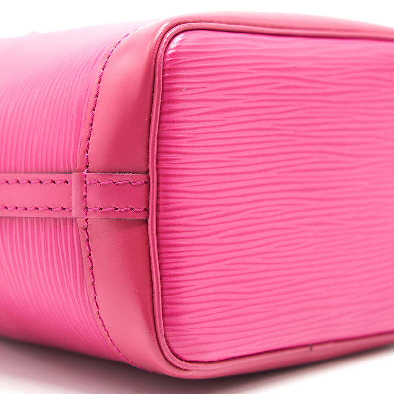 Louis Vuitton Nano Noe Epi Leather Rose pink