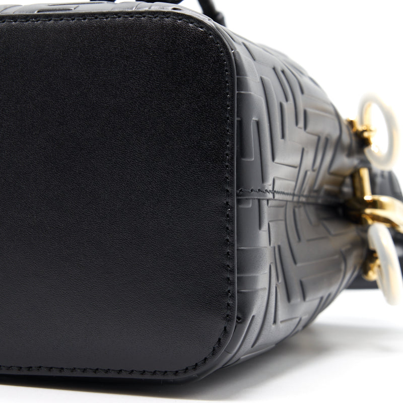 Fendi Black Mon Tresor Mini Leather Bag