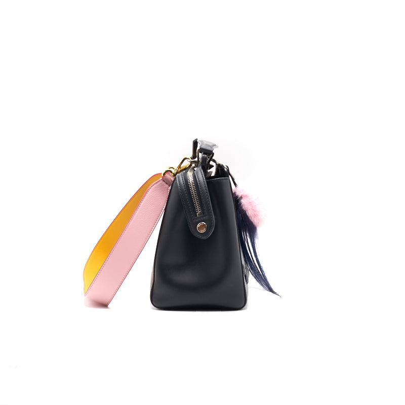 Fendi  Dotcom Click Whipstitch Shoulder Bag - EMIER