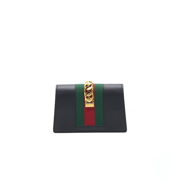 Gucci Sylvia Leather Super Mini Bag - EMIER