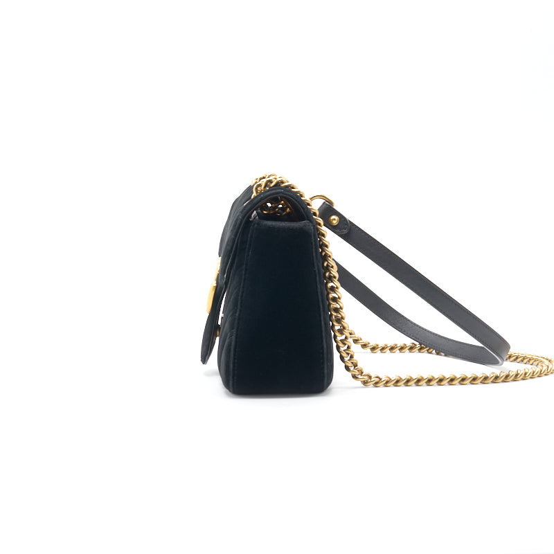 Gucci Velvet Small GG Marmont Bag 26cm