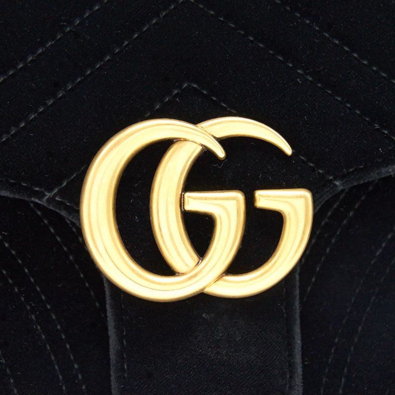 Gucci Velvet Small GG Marmont Bag 26cm