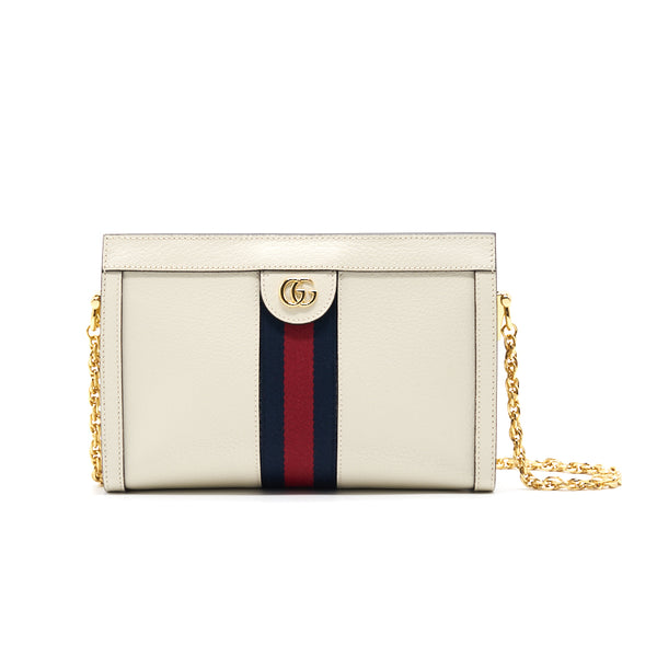Gucci Ophedia White Small Shoulder Bag