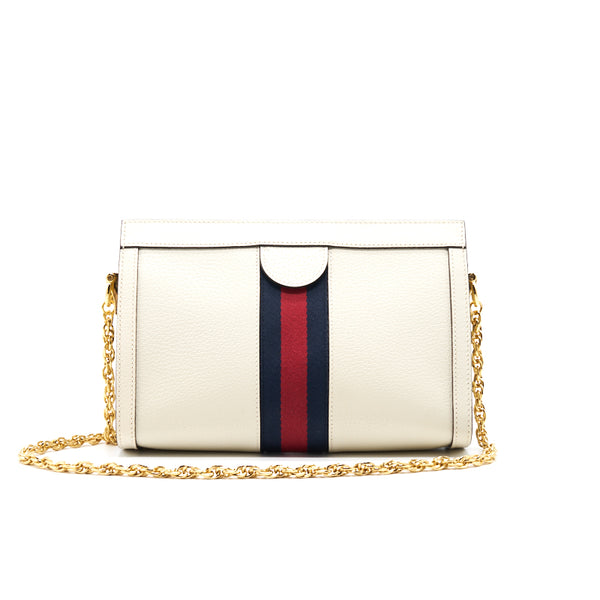 Gucci Ophedia White Small Shoulder Bag