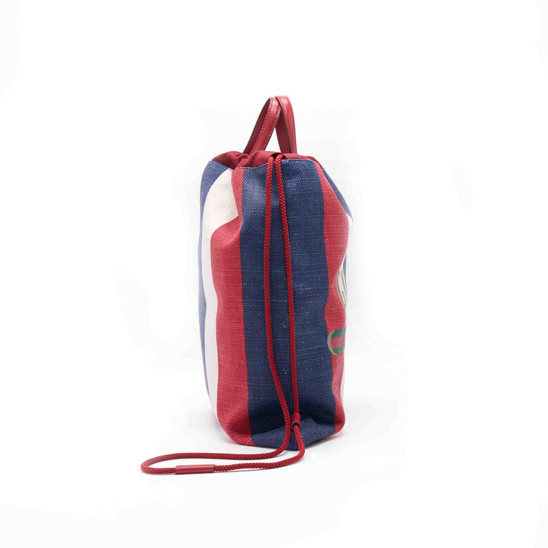 Gucci Soft GG Supreme Drawstring Backpack - EMIER