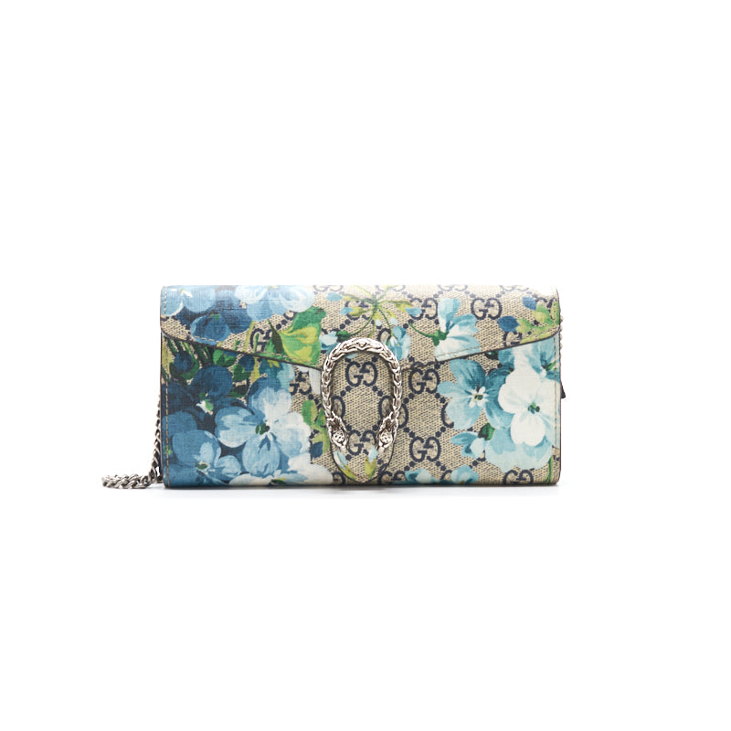 Gucci Dionysus GG Blooms Wallet with Chain - EMIER