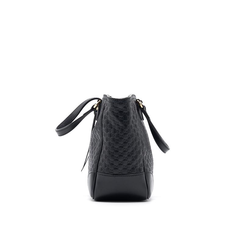 Gucci Black Leather Tote Bag - EMIER