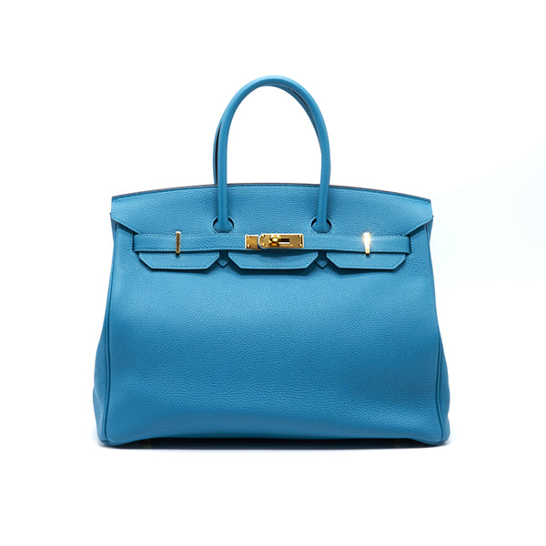Hermès Birkin 35 Turquoise