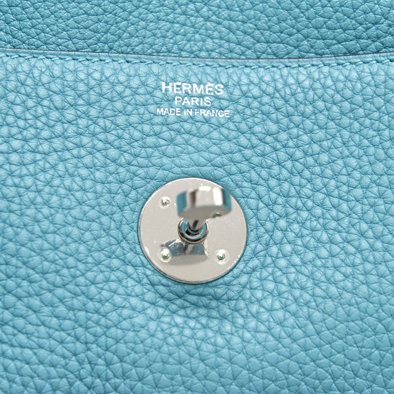 Hermès Lindy 30 Blue Atoll