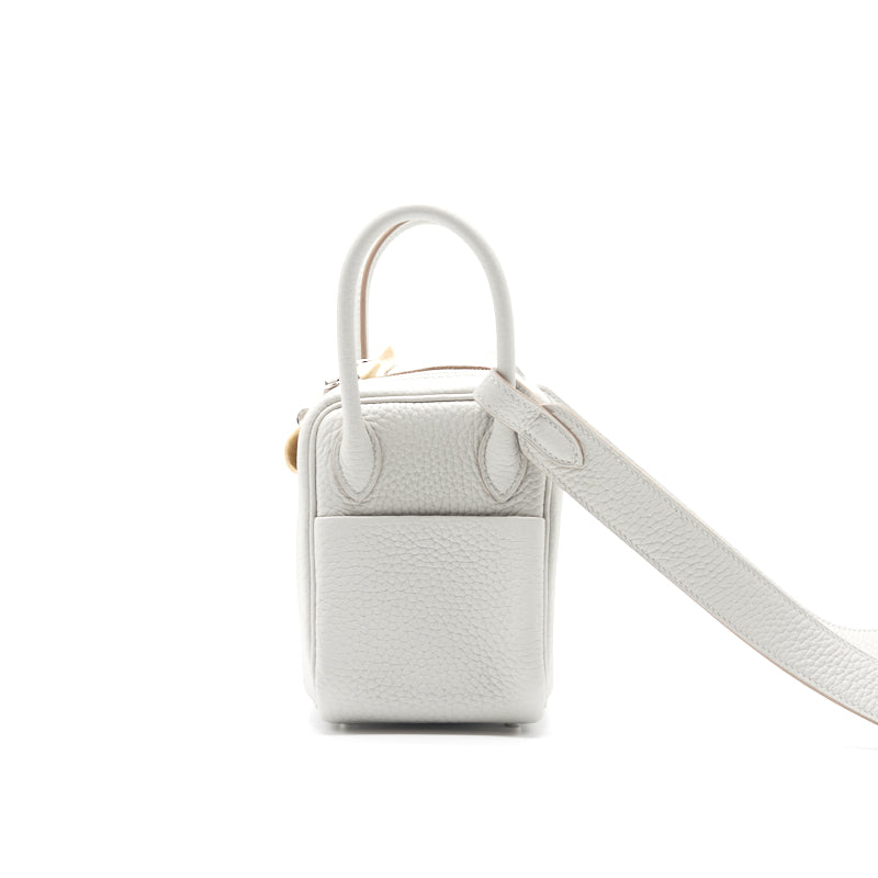 Hermès Mini Lindy White