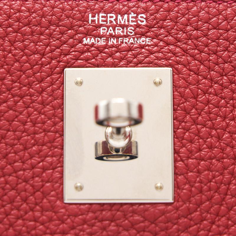 Hermès Kelly 32 Red SHW - EMIER