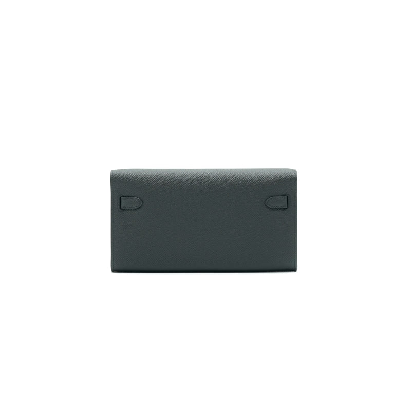 Hermes Classique Kelly To Go Wallet black with GHW year 2020