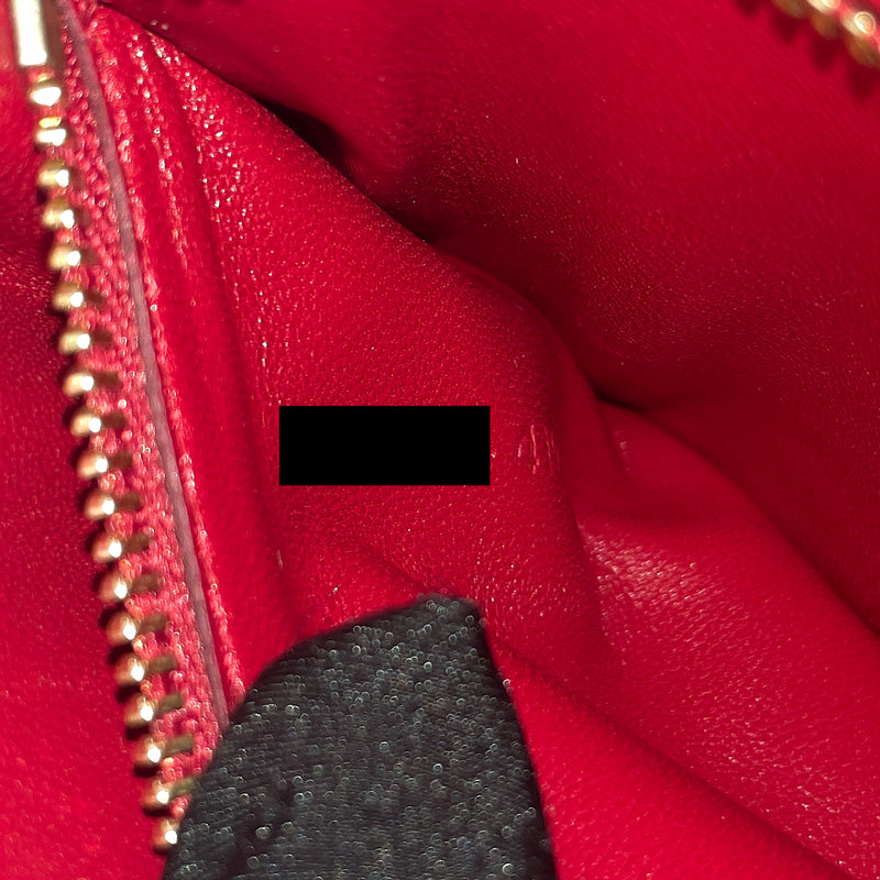 Celine Small Classic Box Bag Calfskin Red GHW