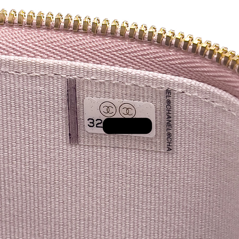 Chanel 22p Top Handle Long Vanity Case Lambskin Multicolour GHW