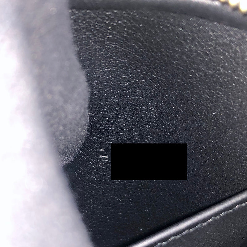 Hermes mini lindy black GHW stamp Z