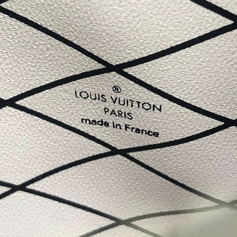 Louis Vuitton Trunk Clutch Malletage Denim with Monogram Leather
