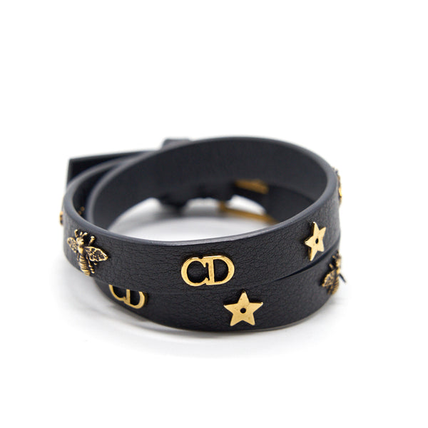 Dior Men's Double Leather Bracelet