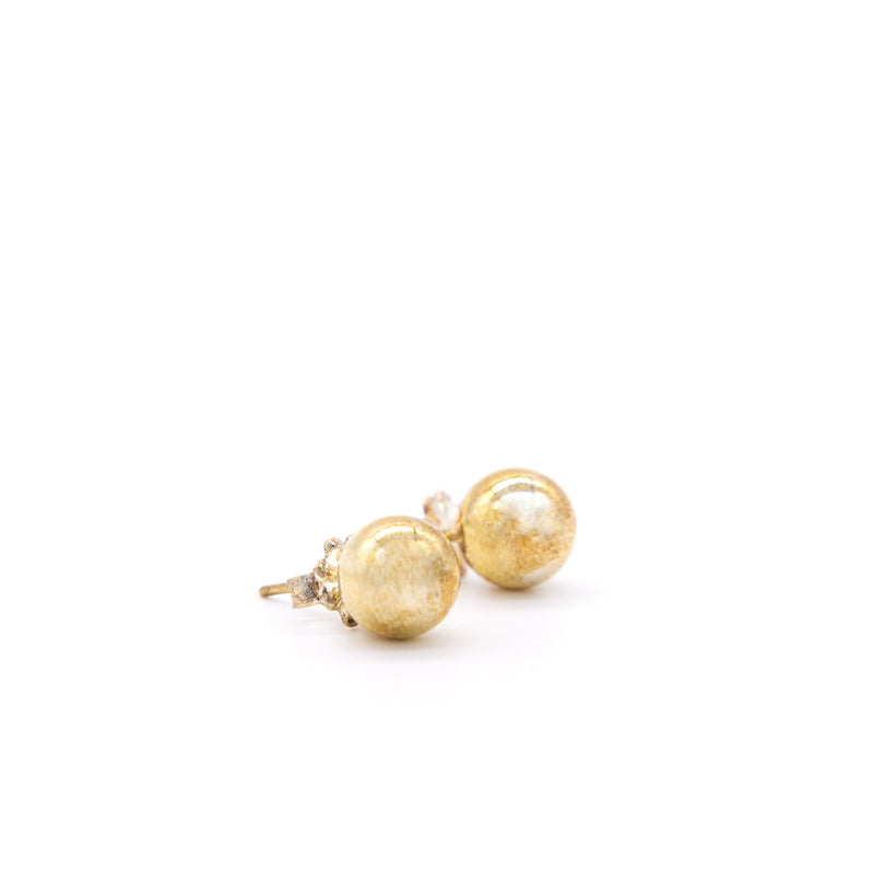 Tiffany Gold Ball Earrings - EMIER