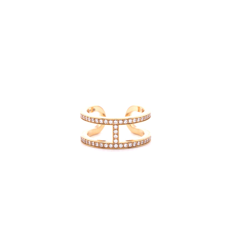 HERMES リング Ever Chaine d'ancre ring, medium model 直営店 Ever Chaine d'ancre ring, medium model | Hermès USA