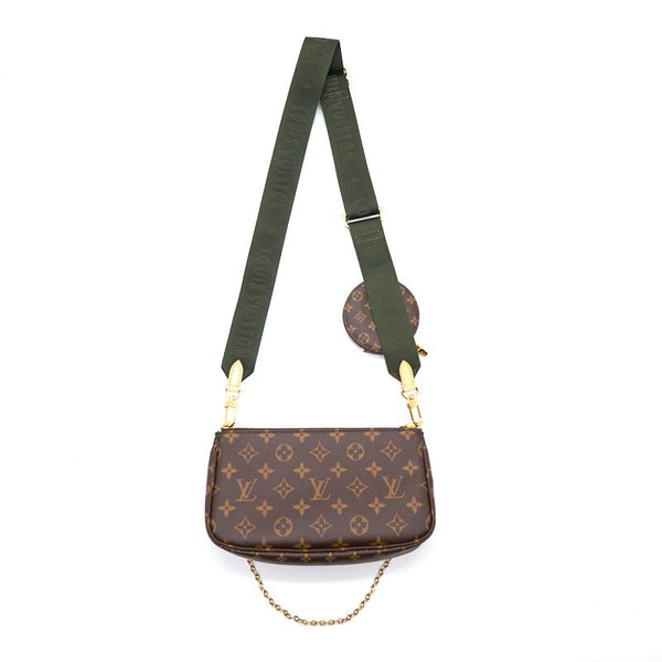 Louis Vuitton Multi Pochette Accessories with Khaki Strap - EMIER